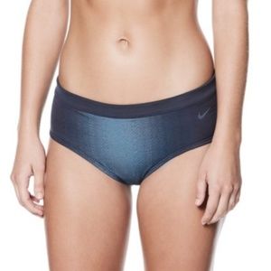 Nike Hipster Bikini Bottoms Thunderblue Size L